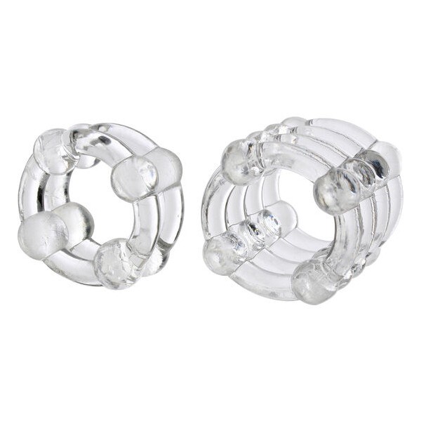 CALEXOTICS COLT ENHANCER RINGS ANILLOS PARA EL PENE TRANSPARENTES