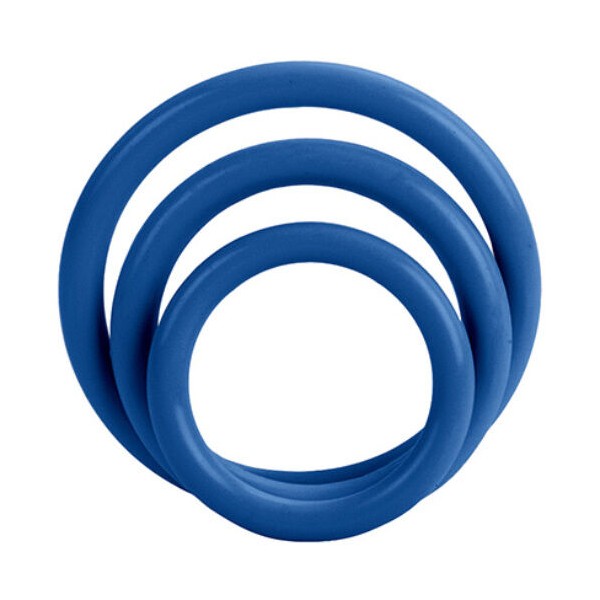 CALEXOTICS SET TRES ANILLAS AZUL ERECCION
