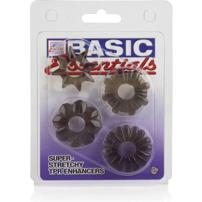 CALEXOTICS BASIC SET 4 ANILLAS PENE TPR
