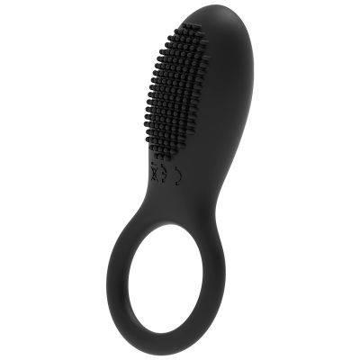 COQUETTE CHIC DESIRE ANILLO VIBRADOR CONTROL REMOTO RECARGABLE NEGRO GOLD