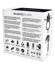 BLACKSILVER BURTON ANILLO RECARGABLE 10 MODOS VIBRACION