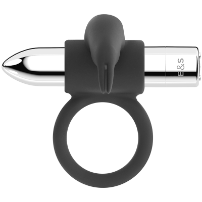 BLACKSILVER BURTON ANILLO RECARGABLE 10 MODOS VIBRACION