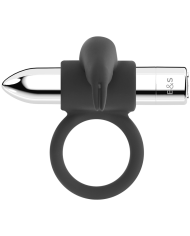 BLACKSILVER BURTON ANILLO RECARGABLE 10 MODOS VIBRACION