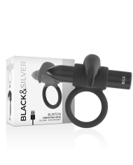 BLACKSILVER BURTON ANILLO 10 MODOS VIBRACION NEGRO