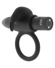 BLACKSILVER BURTON ANILLO 10 MODOS VIBRACION NEGRO