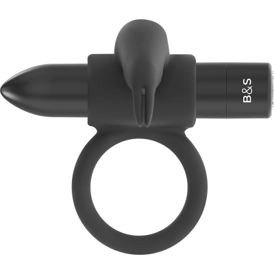 BLACKSILVER BURTON ANILLO 10 MODOS VIBRACION NEGRO