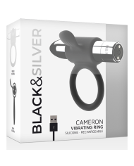 BLACKSILVER CAMERON ANILLO RECARGABLE SILVER