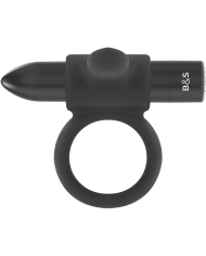 BLACKSILVER CAMERON ANILLO RECARGABLE NEGRO