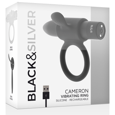 BLACKSILVER CAMERON ANILLO RECARGABLE NEGRO