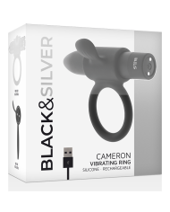 BLACKSILVER CAMERON ANILLO RECARGABLE NEGRO