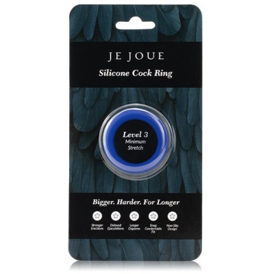 JE JOUE ANILLO SILICONA AZUL ESTRANGULAMIENTO MINIMO