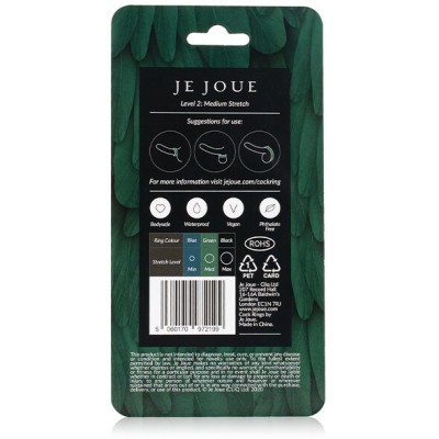 JE JOUE ANILLO SILICONA VERDE ESTRANGULAMIENTO MEDIO