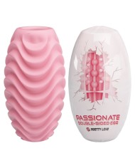 PRETTY LOVE HUEVO MASTURBADOR DOBLE CARA ROSA
