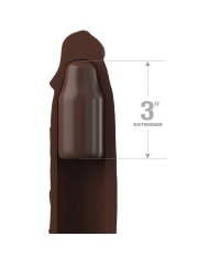 FANTASY X TENSIONS PIPEDREAMS EXTENSION W STRAP 1778 CM BROWN