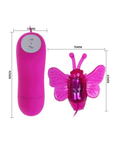 BAILE CUTE SECRET MARIPOSA ESTIMULADORA VIBRADOR 12V BAILE CUTE SECRET MARIPOSA ESTIMULADORA VIBRADOR 12V