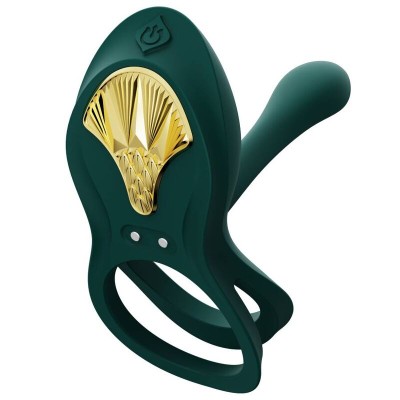 ZALO BAYEK ANILLO VIBRADOR CONTROL REMOTO PAREJAS VERDE
