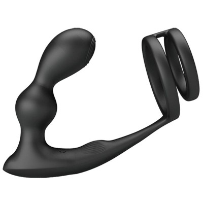 PRETTY LOVE MARSHALL ANILLO PARA PENE PLUG ANAL VIBRATORIO CONTROL REMOTO