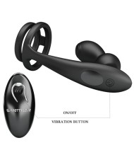 PRETTY LOVE MARSHALL ANILLO PARA PENE PLUG ANAL VIBRATORIO CONTROL REMOTO