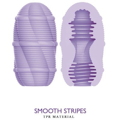 PRETTY LOVE HUEVO MASTURBADOR SMOOTH STRIPES CUPID