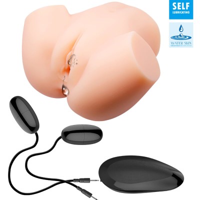 CRAZY BULL VAGINA Y ANO REALISTICOS DOBLE VIBRACION