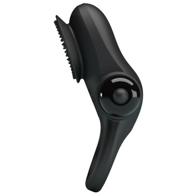 PRETTY LOVE ANILLO VIBRADOR II PARA PENE NEGRO