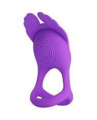 PRETTY LOVE SILAS ANILLO VIBRADOR 7 VIBRACIONES SILICONA LILA