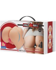 CRAZY BULL VAGINA Y ANO REALISTICOS VIBRADOR HAILEY