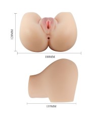 CRAZY BULL VAGINA Y ANO REALISTICOS VIBRADOR MILA