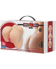 CRAZY BULL VAGINA Y ANO REALISTICOS VIBRADOR MILA