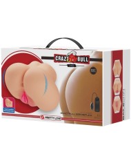 CRAZY BULL VAGINA Y ANO REALISTICOS VIBRADOR LUNA