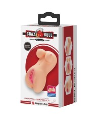 CRAZY BULL VAGINA Y ANO REALISTICOS VIBRADOR HANNAH