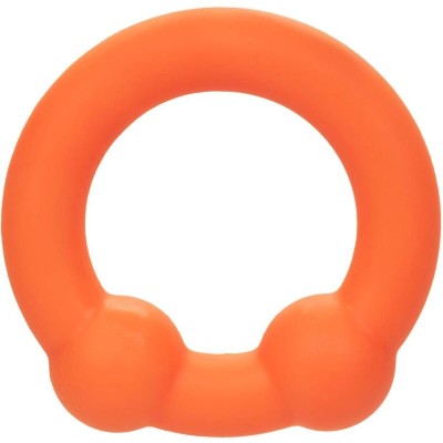 CALEXOTICS ALPHA ANILLO DOBLE BOLA NARANJA
