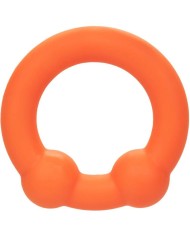 CALEXOTICS ALPHA ANILLO DOBLE BOLA NARANJA
