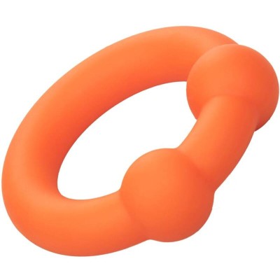 CALEXOTICS ALPHA ANILLO DOBLE BOLA NARANJA
