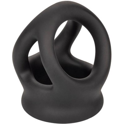 CALEXOTICS ALPHA ANILLO DE JAULA DOBLE NEGRO