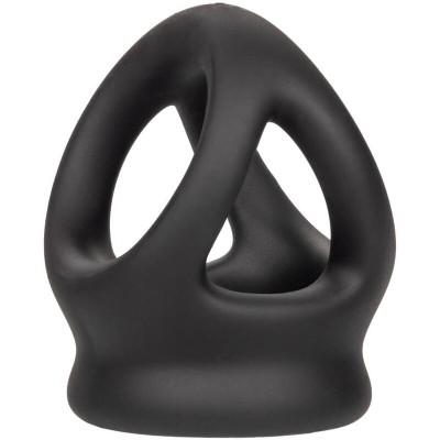 CALEXOTICS ALPHA ANILLO DE JAULA DOBLE NEGRO