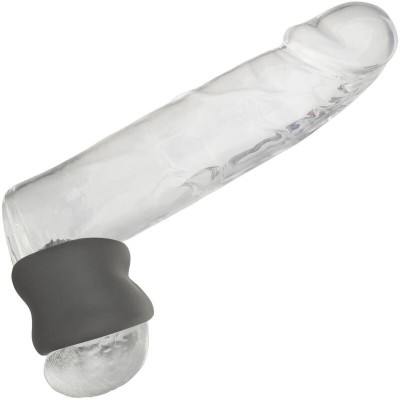 CALEXOTICS ALPHA ANILLO EXTENSION ESCROTO DOBLE NEGRO