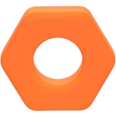 CALEXOTICS ALPHA ANILLO PROLONG SEXGONO NARANJA