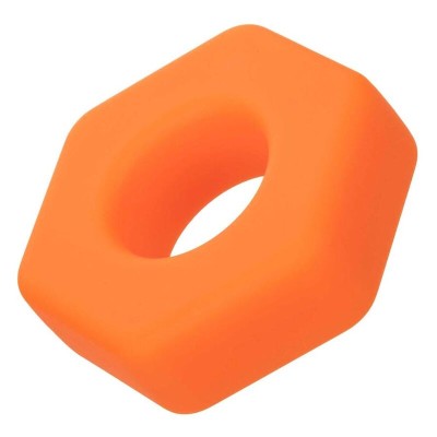 CALEXOTICS ALPHA ANILLO PROLONG SEXGONO NARANJA