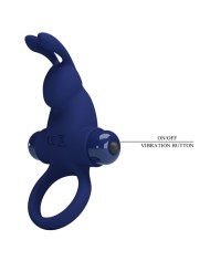 PRETTY LOVE JIRO ANILLO RABBIT CON VIBRACION AZUL