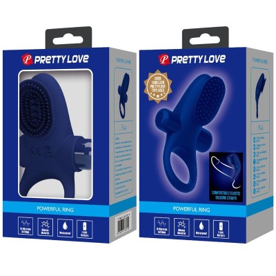 PRETTY LOVE PALLE ANILLO CON VIBRACION AZUL