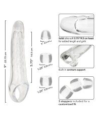 CALEXOTICS MAXX EXTENSOR DE PENE AJUSTABLE TRANSPARENTE