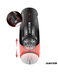 JAMYJOB STORM MASTURBADOR VAGINA AUTOMATICO 10 MODOS ROTACION Y EMPUJE