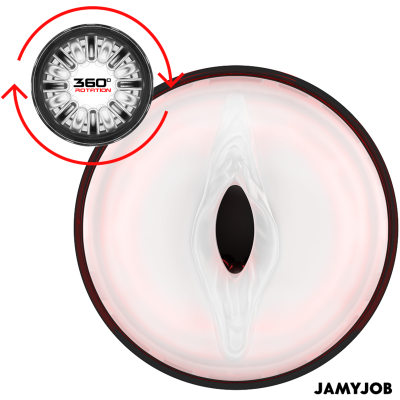JAMYJOB STORM MASTURBADOR VAGINA AUTOMATICO 10 MODOS ROTACION Y EMPUJE