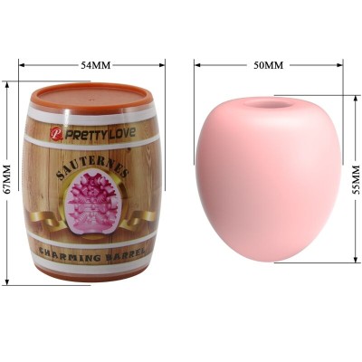 PRETTY LOVE MASTURBADOR MASCULINO HUEVO ROSA MODELO 2