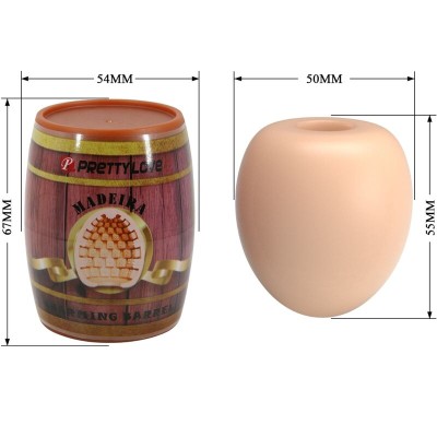 PRETTY LOVE MASTURBADOR MASCULINO HUEVO NATURAL MODELO 2