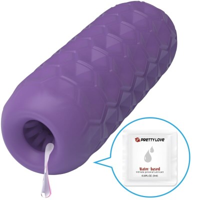 PRETTY LOVE TWIN BALLS MASTURBADOR MASCULINO MORADO
