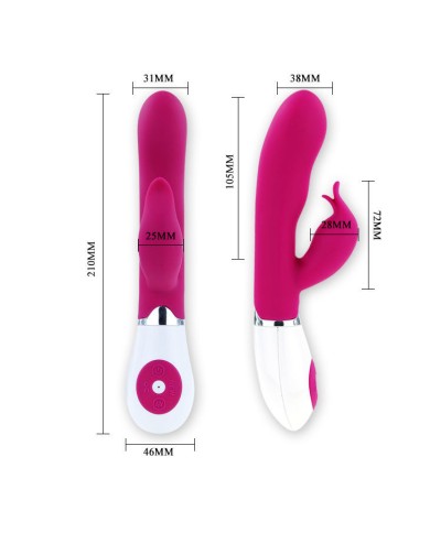 PRETTY LOVE FLIRTATION VIBRADOR CON ESTIMULADOR FELIX PRETTY LOVE FLIRTATION VIBRADOR CON ESTIMULADOR FELIX