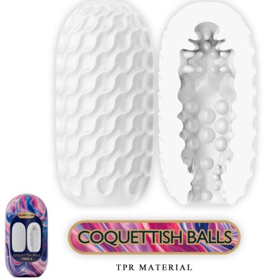 PRETTY LOVE VENUS X 15 MASTURBADORES MASCULINOS SILICONA BLANCO