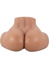 CRAZY BULL HAILEY TRASERO VIBRADOR CON VAGINA Y ANO REALISTICO CONTROL REMOTO
